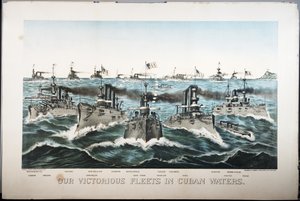 Nossas frotas vitoriosas em águas cubanas, 1898